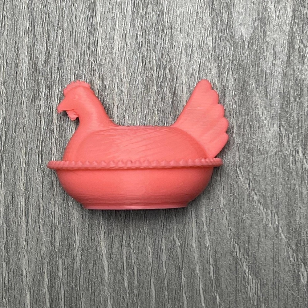 Set 6 Hen On Nest Chicken Fridge Magnets HON 3D Printed Kitchen Farmhouse - Picture 5 of 9